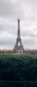 The obligatory Paris Eiffel Tower picture