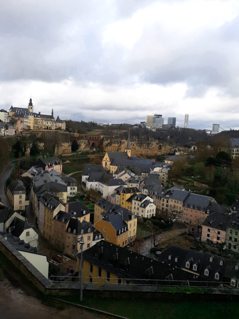 What a view of Luxembourg!